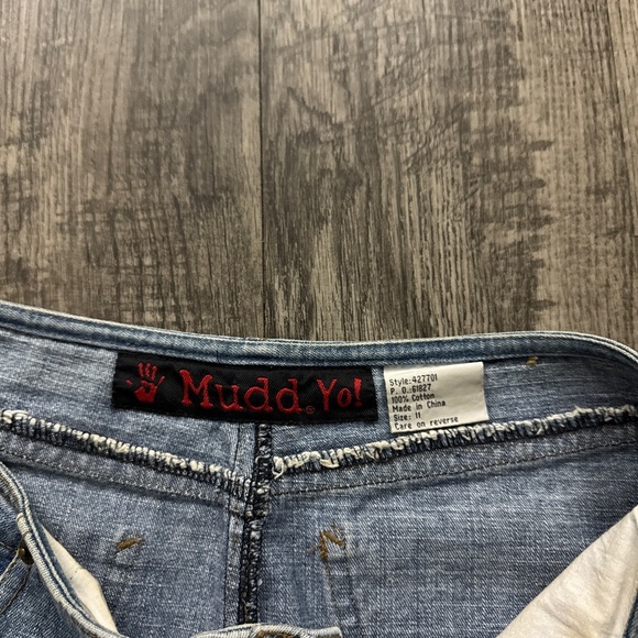 Vintage Y2K Mudd Denim Jean Skirt - Picture 3 of 5